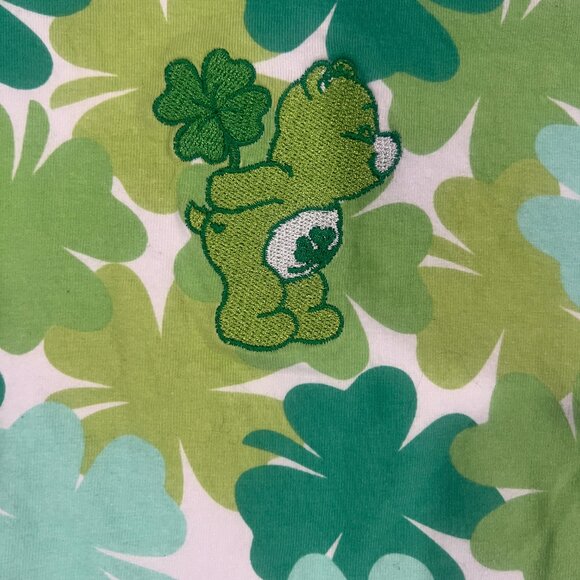 Care Bears Green Clover T-Shirt Kids Size Small St Patrick's Day - Picture 3 of 5
